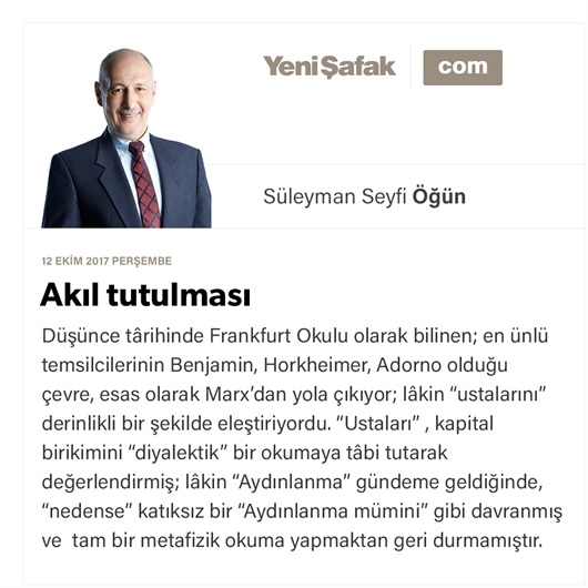 Akıl tutulması