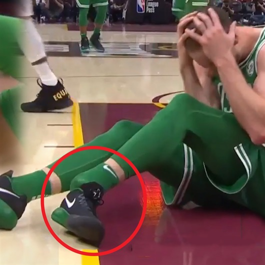 NBA'de herkesi şoke eden görüntü!