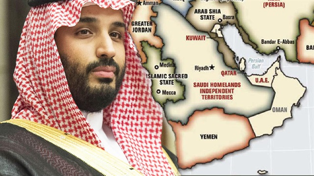 Parçalanmış İslam dünyası haritasının en önemli adımlarından biri olan ‘bölünmüş Suudi Arabistan projesi’ yeniden sahnede.