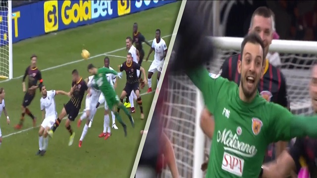 Benevento kalecisinden 90+5'te Milan'ı yıkan gol