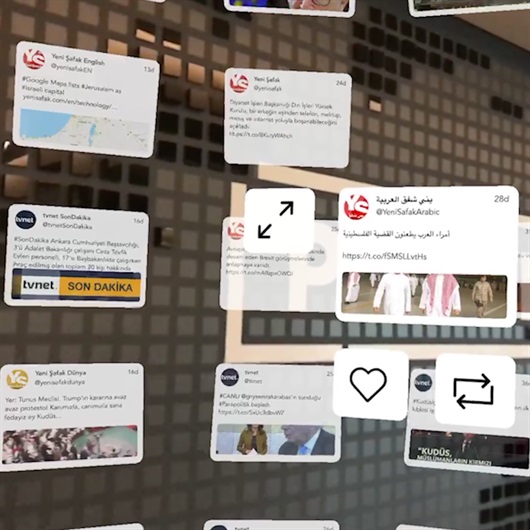 Artırılmış gerçeklikle Twitter deneyimi