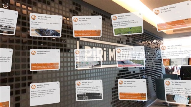 Arttırılmış gerçeklik uygulaması TweetReality ile sosyal medya deneyimi farklı bir boyuta taşınıyor.