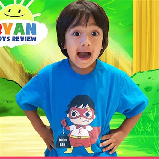 6 yaşındaki Ryan, YouTube'dan yılda 11 milyon dolar kazanıyor