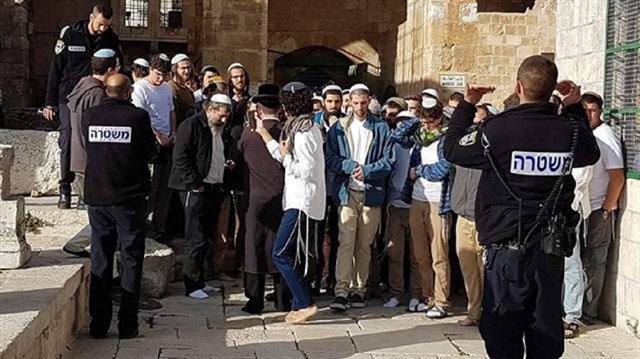 Jewish settlers storm Al-Aqsa Mosque for Hanukkah