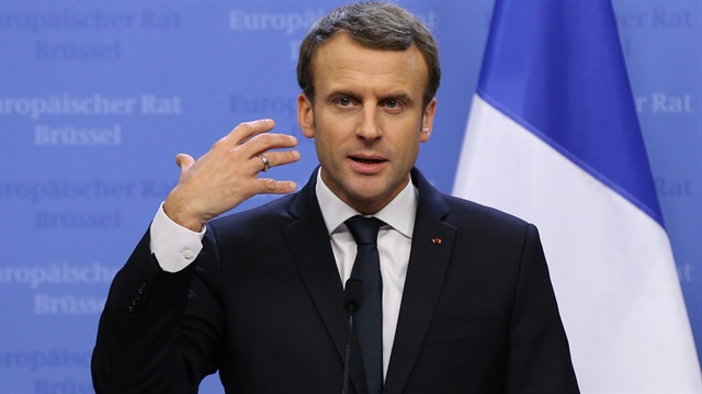 Macron'dan Suriye açıklaması Esed hesap verecek