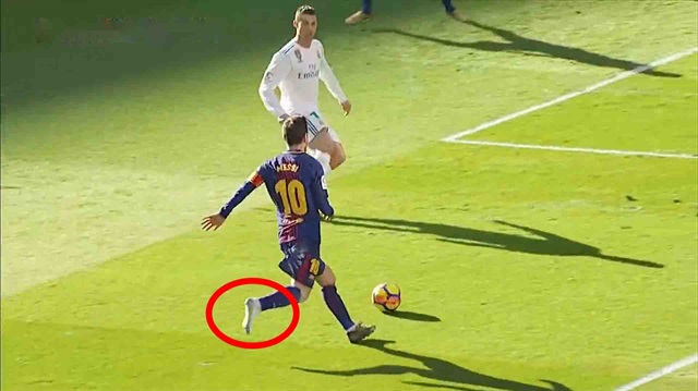 Messi'den Real Madrid maçında kramponsuz asist