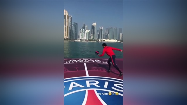 Neymar artistlik yapmak isterken rezil oldu