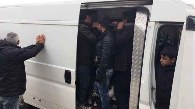 Çanakkale'de 39 kaçak yakalandı