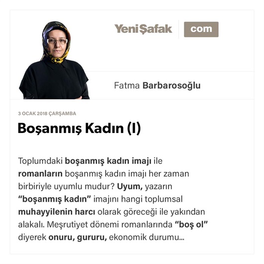 Boşanmış Kadın (I)