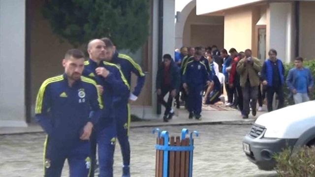 Futbolcular Cuma namazında buluştu