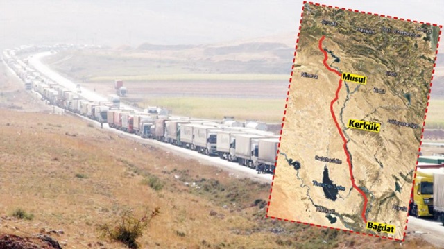 Siyasi nedenlerle ticaretin sık sık durduğu ve kilometrelerce TIR kuyruklarına şahitlik ettiğimiz Kuzey Irak’taki ticaret yoluna alternatif güzergahlar üzerinde çalışılıyor.
