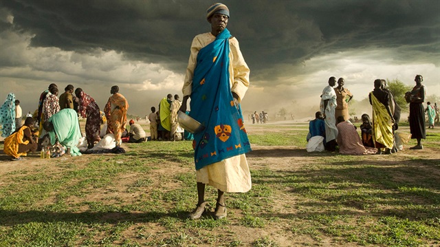 Güney Sudan'da 7 milyona yakın kişinin açlığın eşiğinde olduğu ve acil yardıma muhtaç olduğu ifade ediliyor.