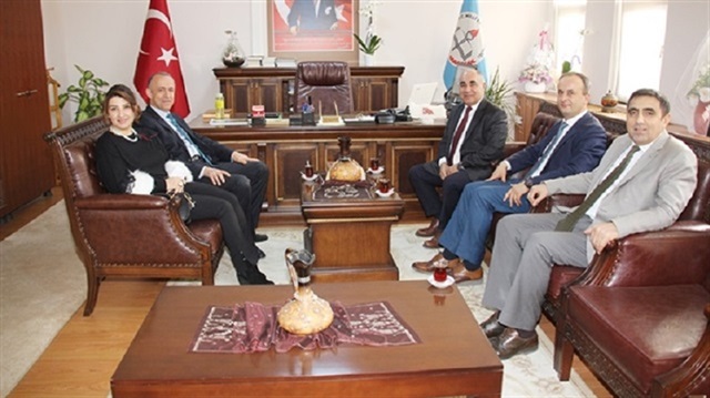ARŞİV: Çankırı Valisi Hamdi Bilge Aktaş ve eşi Seval Aktaş (Solda)