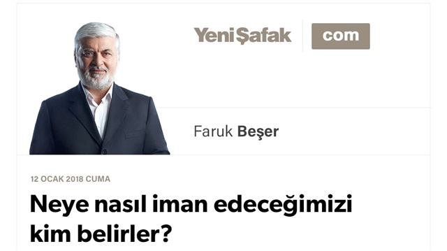 Neye nasıl iman edeceğimizi kim belirler?