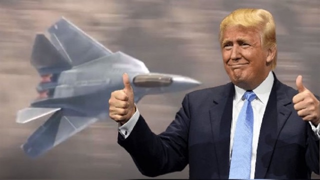 ABD Başkanı Trump'ın F-52 tipinde uçakları sattığını açıklaması sosyal medyada gecenin konusu oldu.