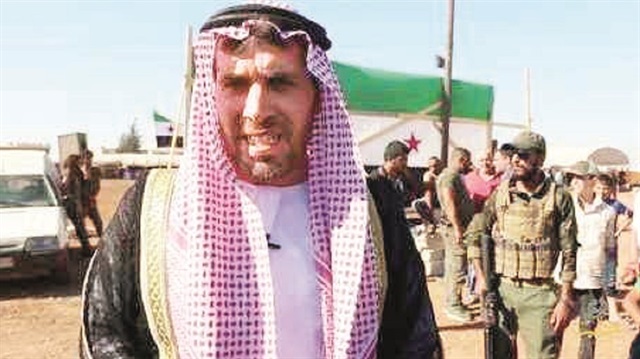 ABD güdümlü Suriye Aşiretler Topluluğu isimli yapının yöneticisi durumundaki Zekeriya Iyd
