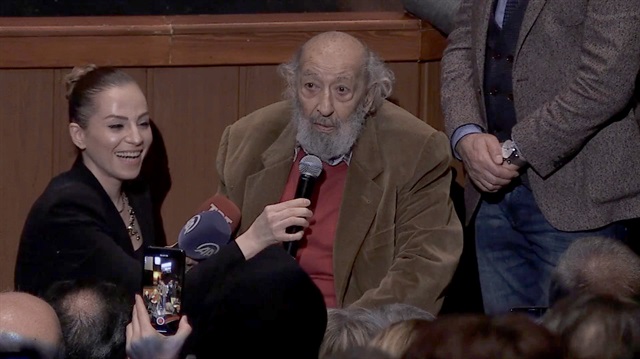 Ara Güler'in 'Cumhurbaşkanı Erdoğan' yorumu salonu alkışa boğdu!
