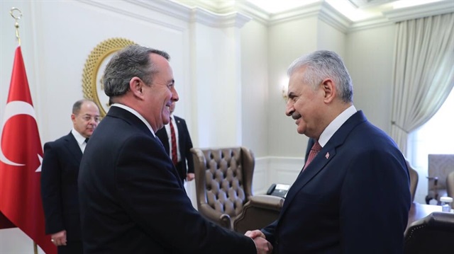 Başbakan Yıldırım Rolls Royce'un CEO'su ile görüştü