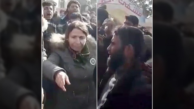 ABD’nin terör devletini resmen ilan etmeye hazırlandığı Münbiç’te isyan başladı.