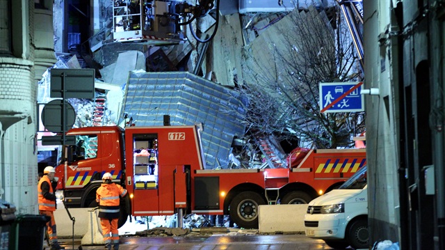 Several trapped as explosion destroys buildings in Belgium Several trapped as explosion destroys buildings in Belgium