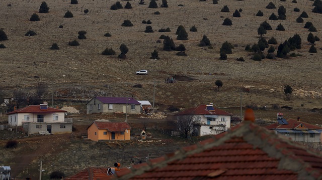 Isparta'da askeri uçak düştü