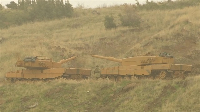 Turkey shells PYD/PKK targets in Afrin