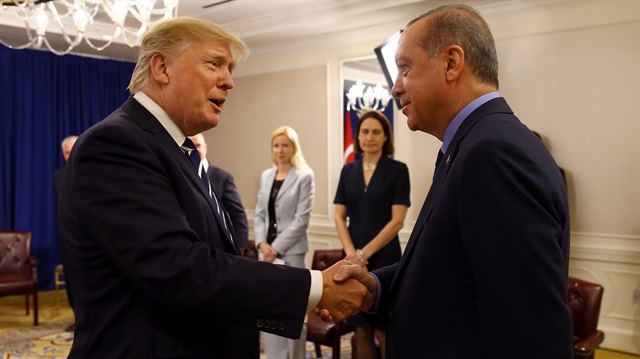 Trump Cumhurbaşkanı Erdoğan'ı aradı