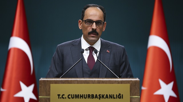 Turkish Presidential Spokesman Ibrahim Kalın