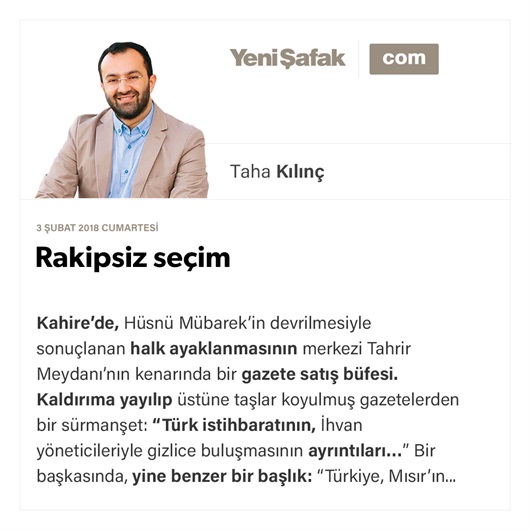 Rakipsiz seçim