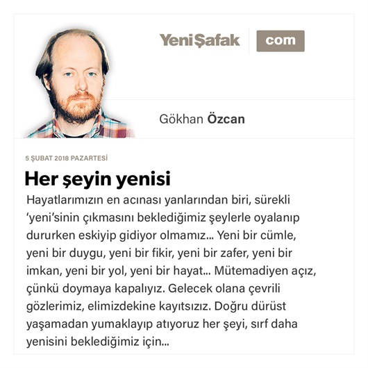 Her şeyin yenisi