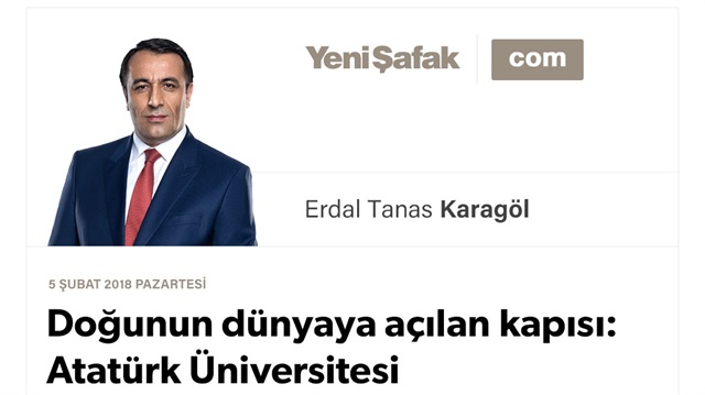 Doğunun dünyaya açılan kapısı: Atatürk Üniversitesi