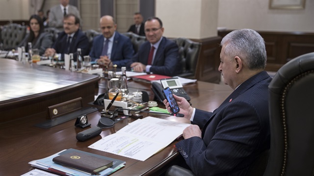 Yıldırım, PTT Messenger'ı ilk kez kullandı