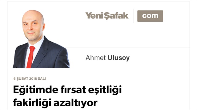 Eğitimde fırsat eşitliği fakirliği azaltıyor