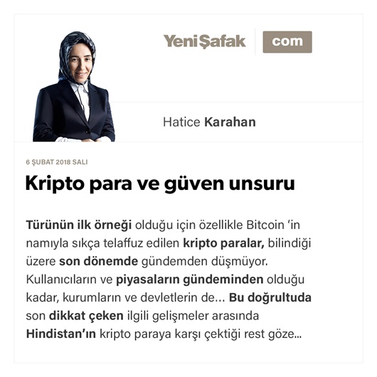 Kripto para ve güven unsuru