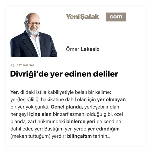 Divriği’de yer edinen deliler