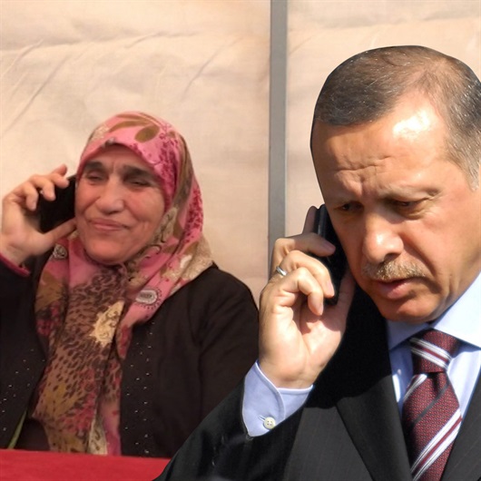 Şehit eşinden Erdoğan'a, Kanım, canım, damarım sana dua ediyor