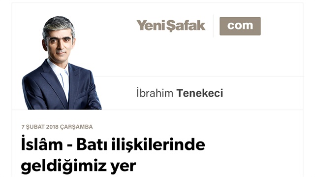 İslâm - Batı ilişkilerinde geldiğimiz yer