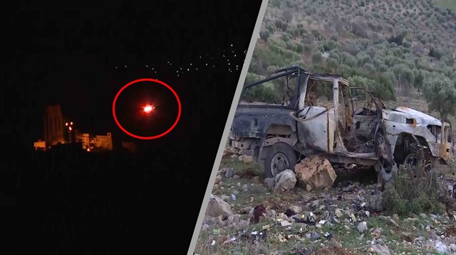 Afrin'de intihar saldırısı girişimi tank atışıyla engellendi