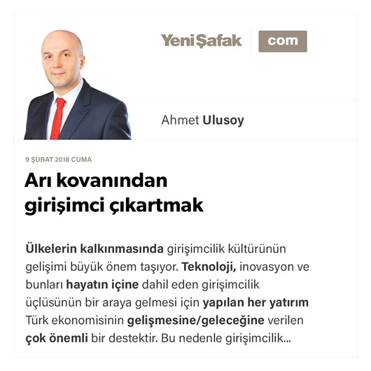 Arı kovanından girişimci çıkartmak