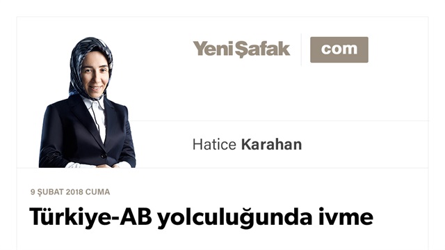 Türkiye-AB yolculuğunda ivme