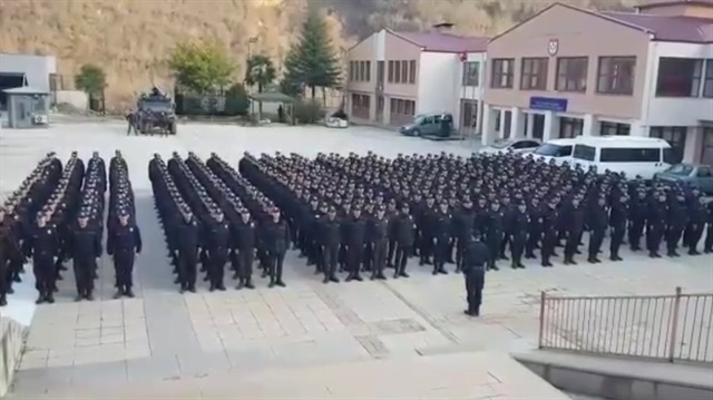 Trabzon Polis Özel Harekat'tan Afrin'e mesaj