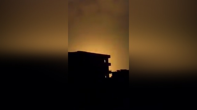 YPG komuta merkezi vuruldu çekim yapan teröristin aklı gitti!