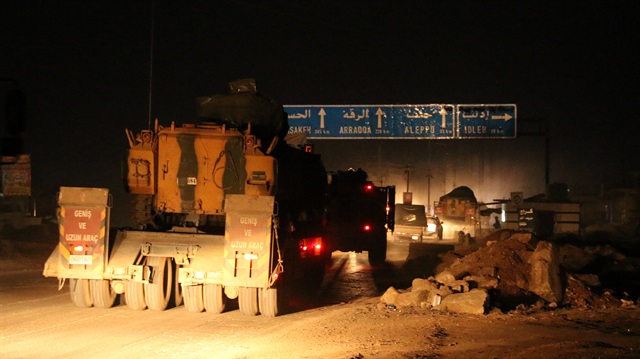 A TAF convoy has moved to establish a new cease-fire observation point in the Idlib de-escalation zone in Syria