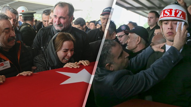 Şehitlerimizi uğurluyoruz