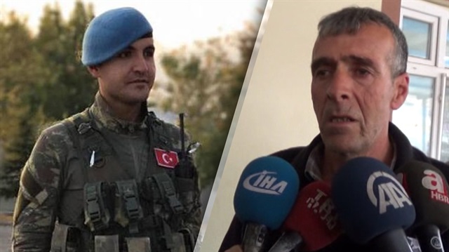 Şehit babası: Ben ağlıyordum o gülüyordu!