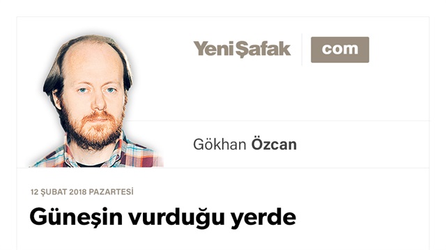Güneşin vurduğu yerde
