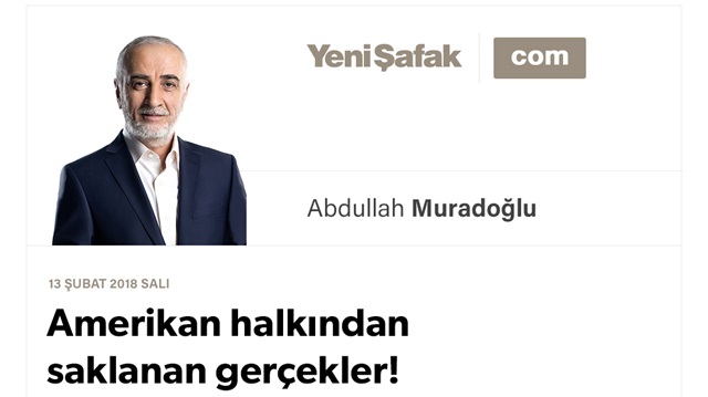 Amerikan halkından saklanan gerçekler!