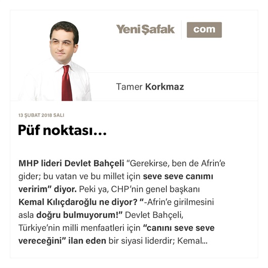 Püf noktası…