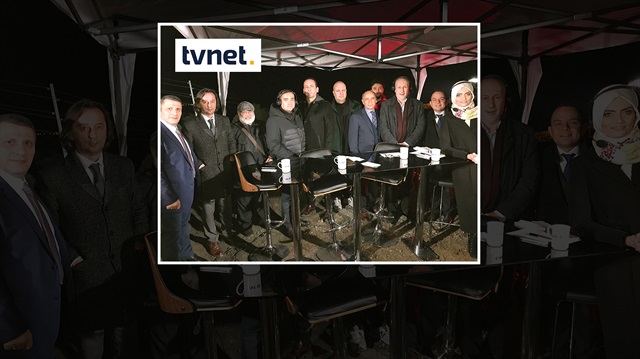 tvnet ekibi sınır hattında.