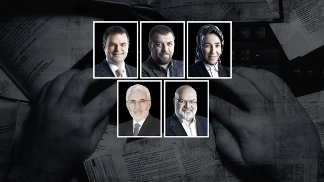 Kemal Öztürk, İsmail Kılıçarslan, Hatice Karahan, Hasan Öztürk ve Ömer Lekesiz.